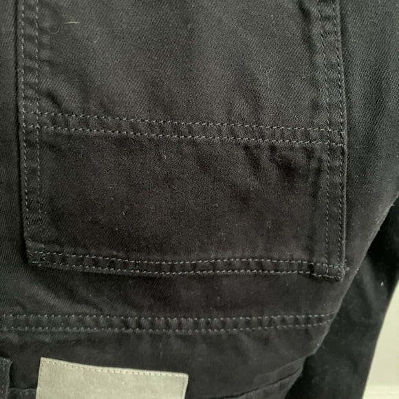 NWT Organic Basics Black Circular Denim 5 pockets 100% cotton size 34 - Picture 3 of 10